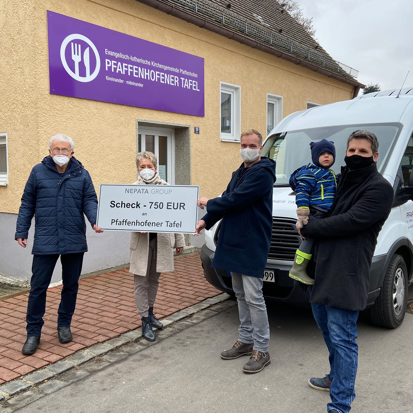 Die Nepata Group spendet zur Weihnachtszeit